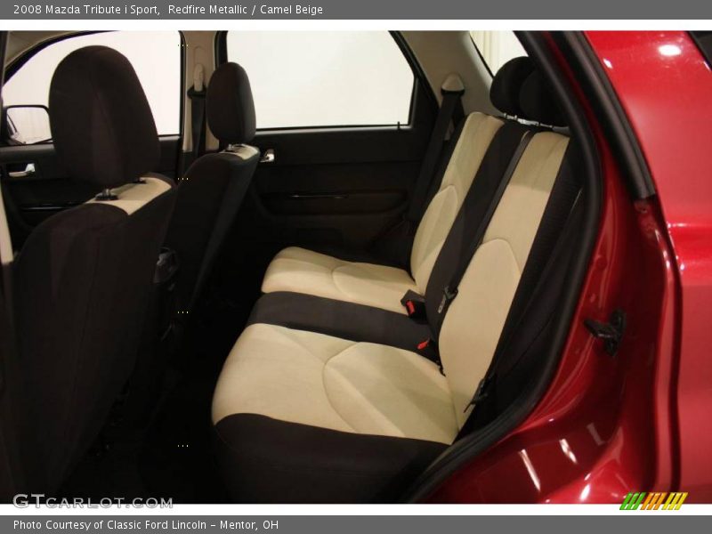 Redfire Metallic / Camel Beige 2008 Mazda Tribute i Sport