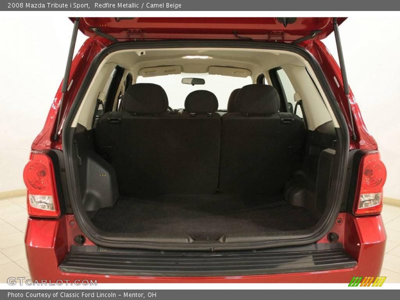 Redfire Metallic / Camel Beige 2008 Mazda Tribute i Sport