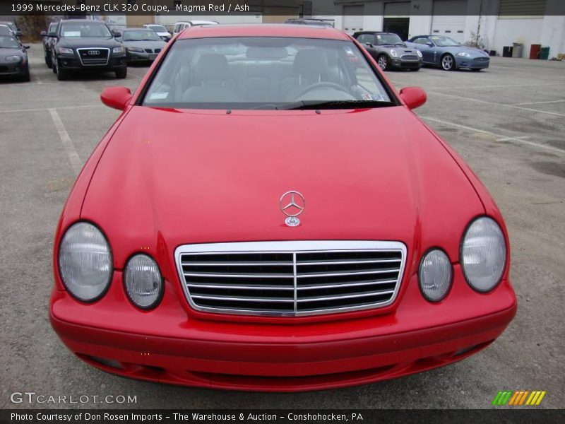Magma Red / Ash 1999 Mercedes-Benz CLK 320 Coupe