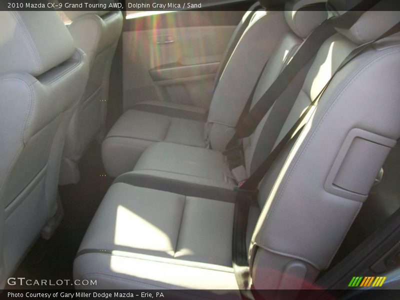 Dolphin Gray Mica / Sand 2010 Mazda CX-9 Grand Touring AWD
