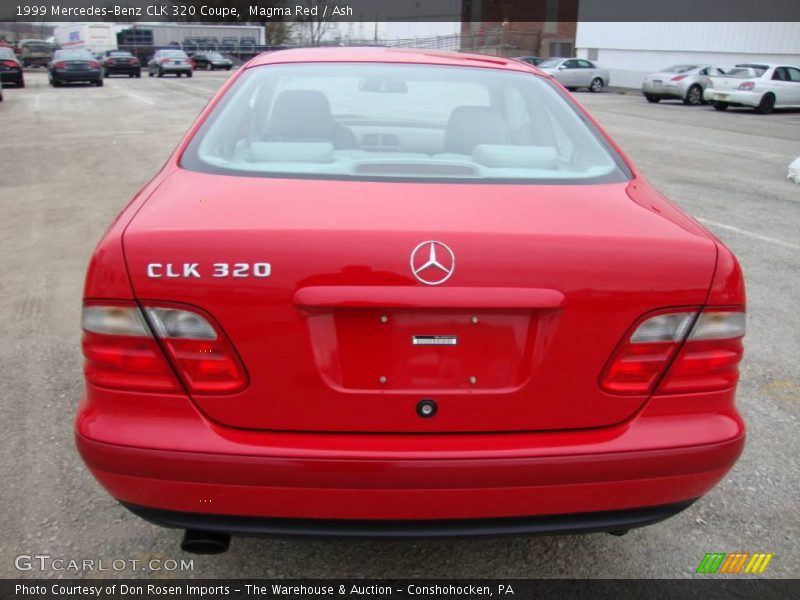 Magma Red / Ash 1999 Mercedes-Benz CLK 320 Coupe