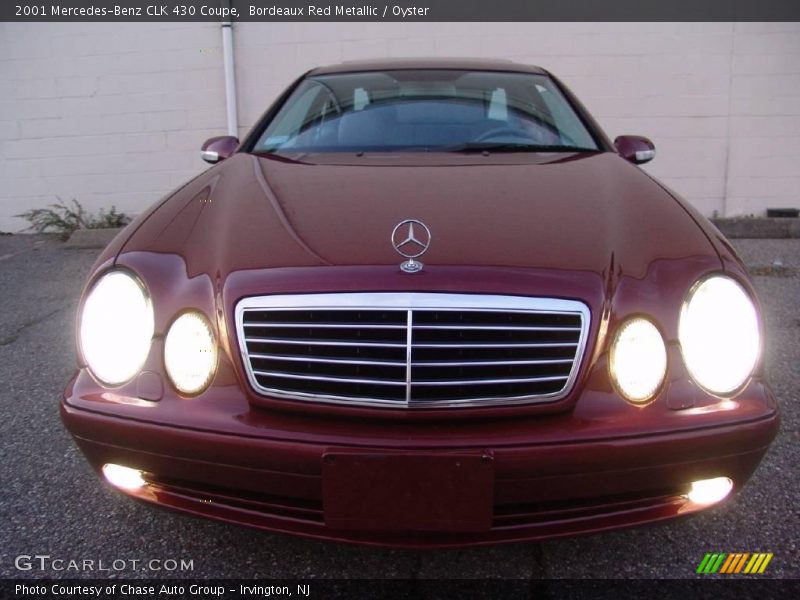 Bordeaux Red Metallic / Oyster 2001 Mercedes-Benz CLK 430 Coupe