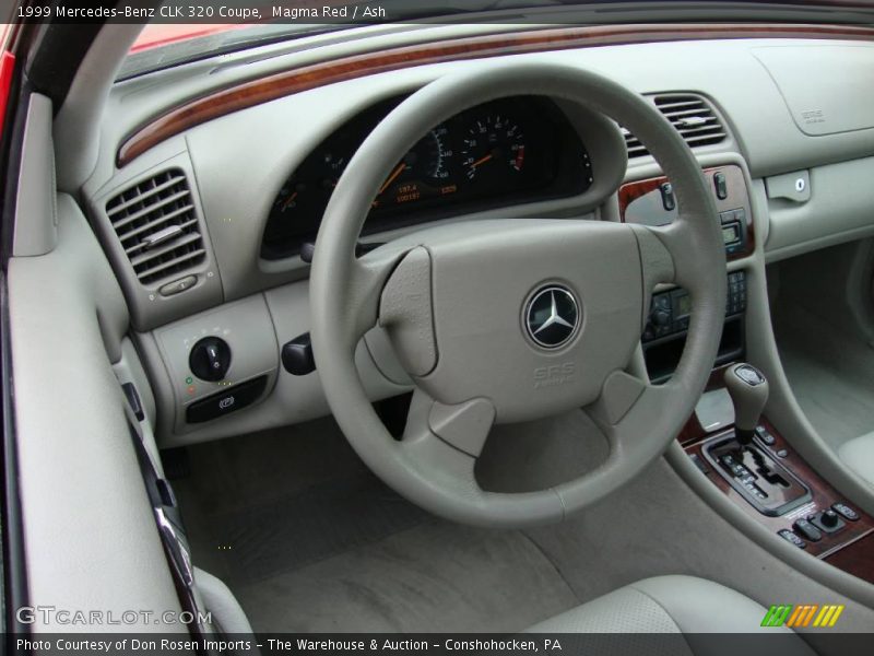Magma Red / Ash 1999 Mercedes-Benz CLK 320 Coupe