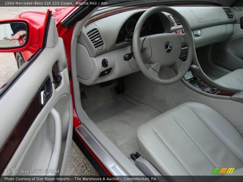 Magma Red / Ash 1999 Mercedes-Benz CLK 320 Coupe