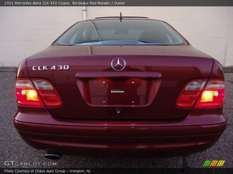 Bordeaux Red Metallic / Oyster 2001 Mercedes-Benz CLK 430 Coupe
