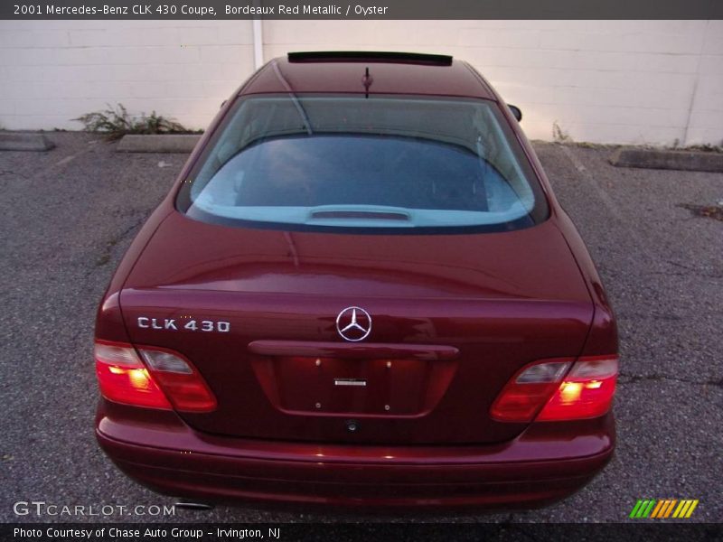 Bordeaux Red Metallic / Oyster 2001 Mercedes-Benz CLK 430 Coupe