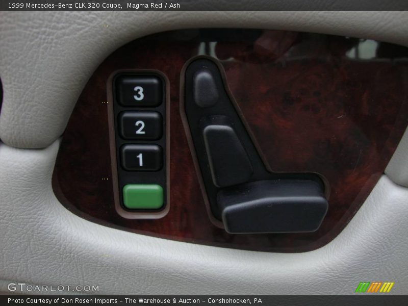 Magma Red / Ash 1999 Mercedes-Benz CLK 320 Coupe