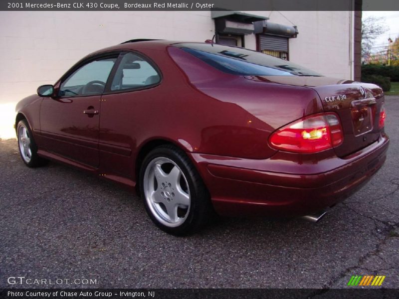 Bordeaux Red Metallic / Oyster 2001 Mercedes-Benz CLK 430 Coupe