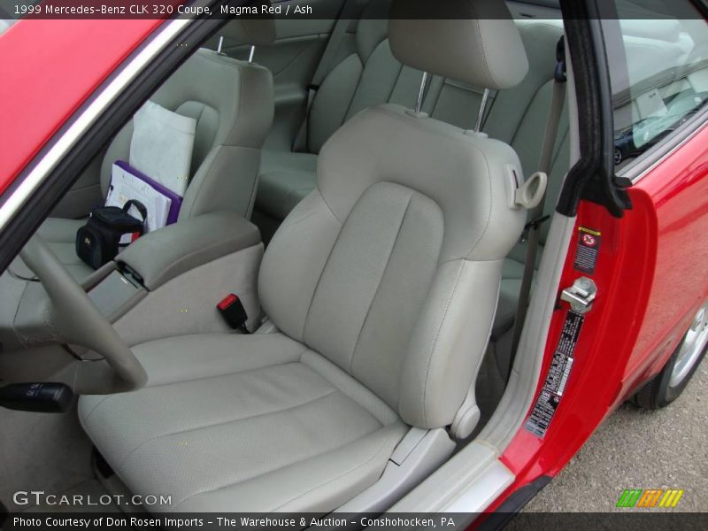 Magma Red / Ash 1999 Mercedes-Benz CLK 320 Coupe