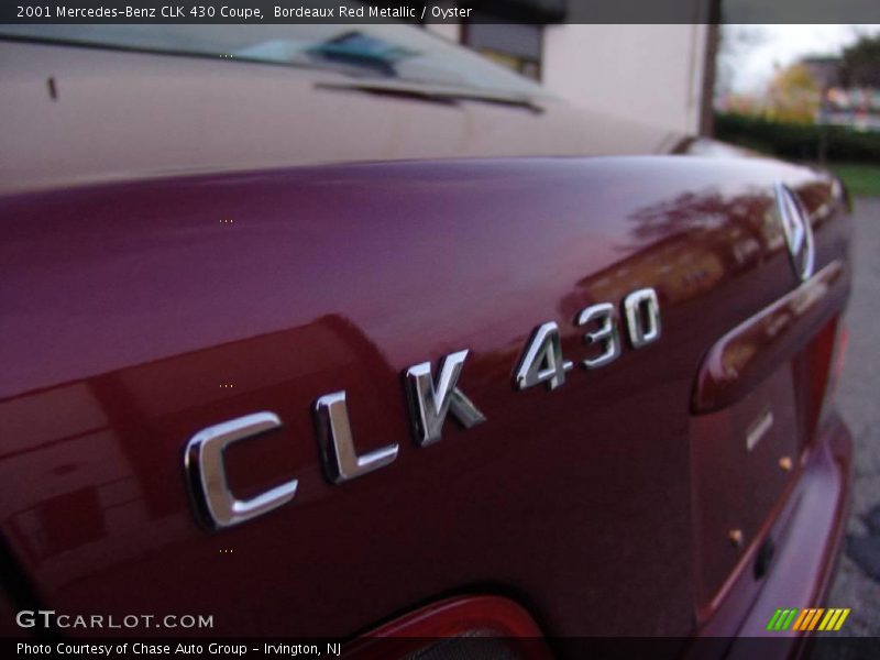 Bordeaux Red Metallic / Oyster 2001 Mercedes-Benz CLK 430 Coupe