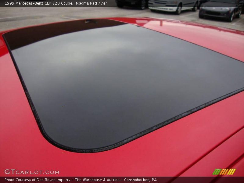Magma Red / Ash 1999 Mercedes-Benz CLK 320 Coupe