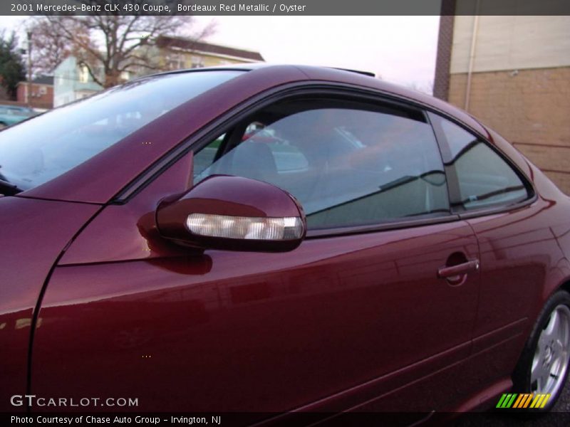 Bordeaux Red Metallic / Oyster 2001 Mercedes-Benz CLK 430 Coupe