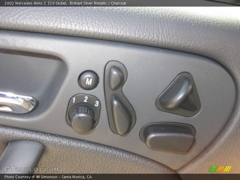 Brilliant Silver Metallic / Charcoal 2002 Mercedes-Benz C 320 Sedan
