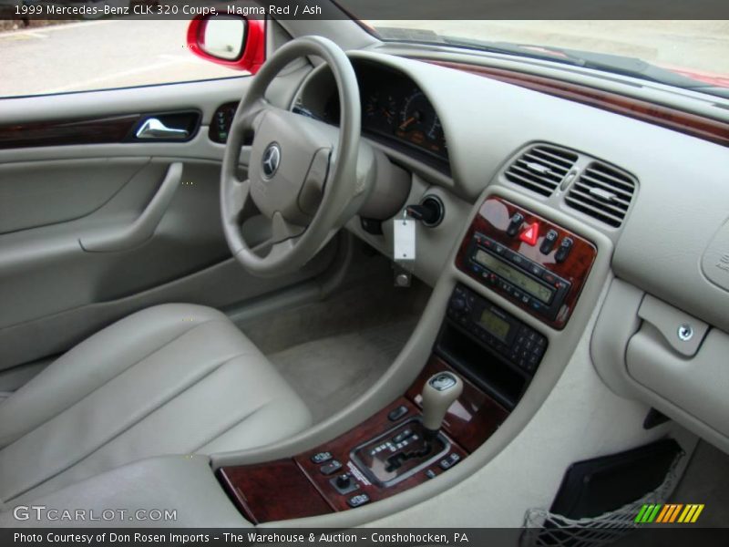 Magma Red / Ash 1999 Mercedes-Benz CLK 320 Coupe