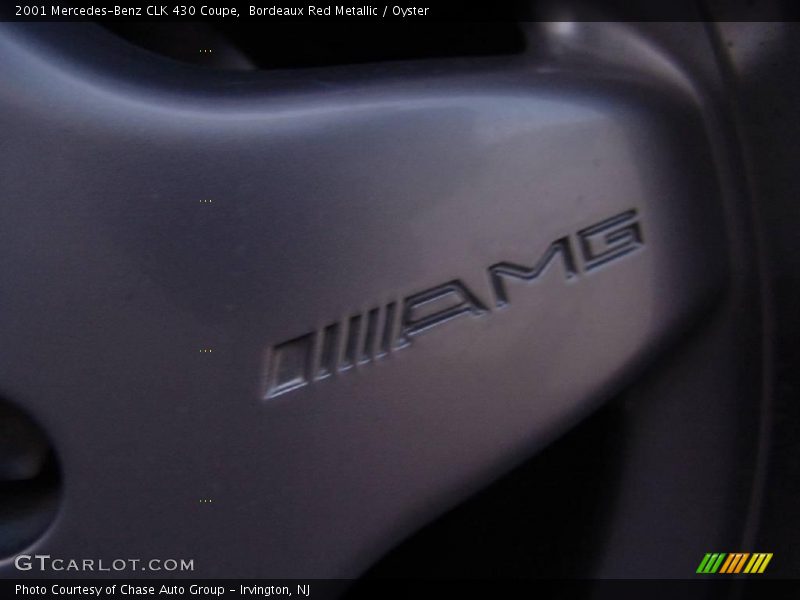Bordeaux Red Metallic / Oyster 2001 Mercedes-Benz CLK 430 Coupe