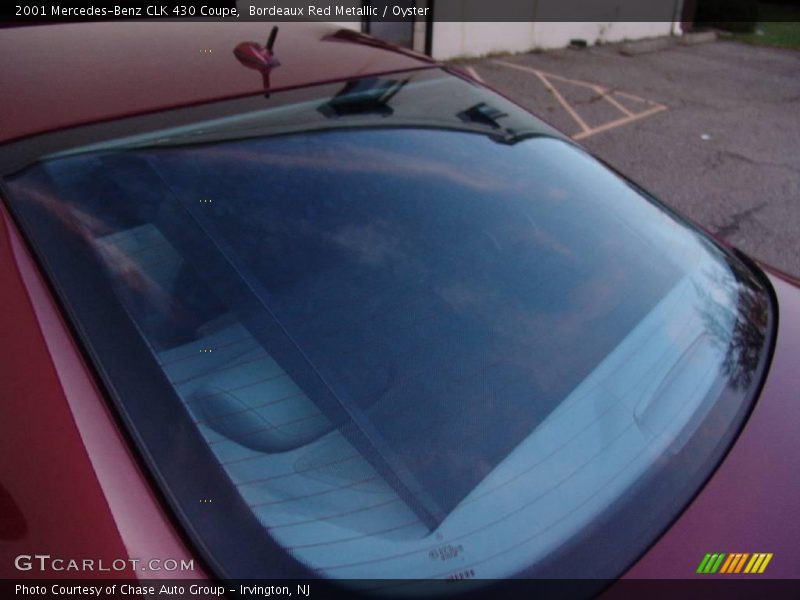 Bordeaux Red Metallic / Oyster 2001 Mercedes-Benz CLK 430 Coupe