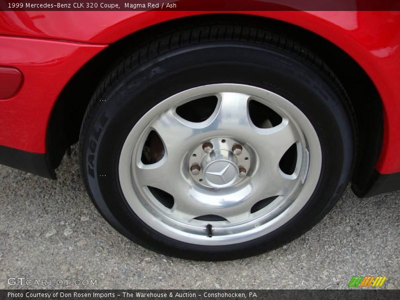 Magma Red / Ash 1999 Mercedes-Benz CLK 320 Coupe