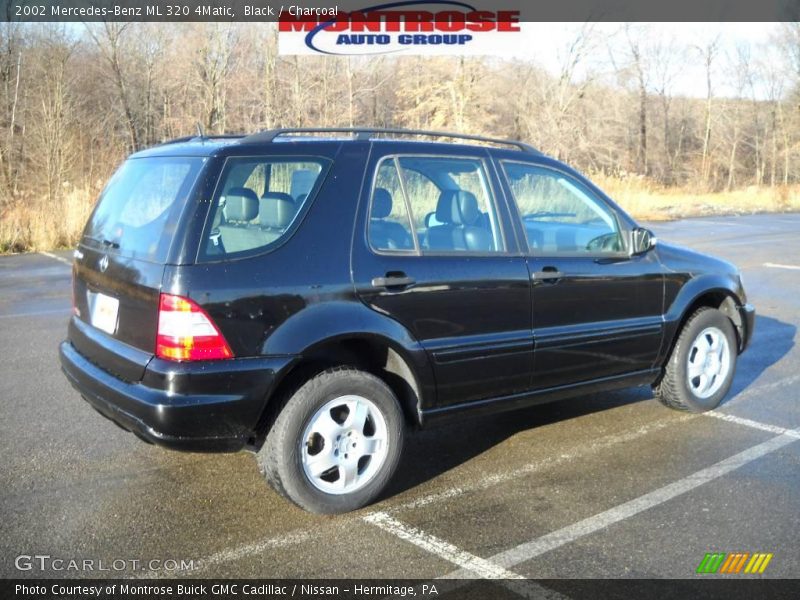 Black / Charcoal 2002 Mercedes-Benz ML 320 4Matic