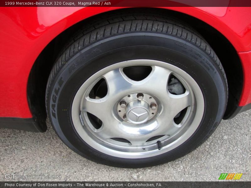 Magma Red / Ash 1999 Mercedes-Benz CLK 320 Coupe