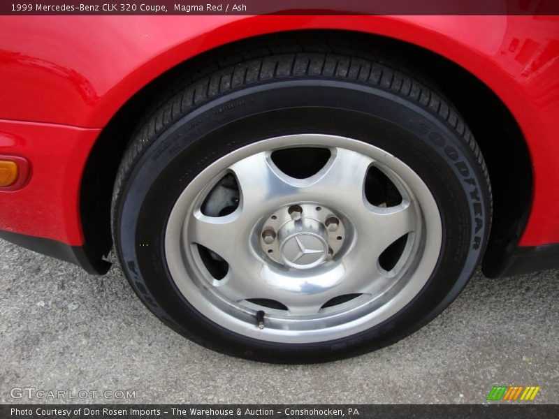 Magma Red / Ash 1999 Mercedes-Benz CLK 320 Coupe