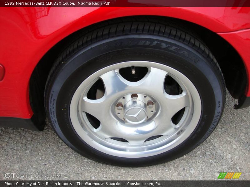 Magma Red / Ash 1999 Mercedes-Benz CLK 320 Coupe