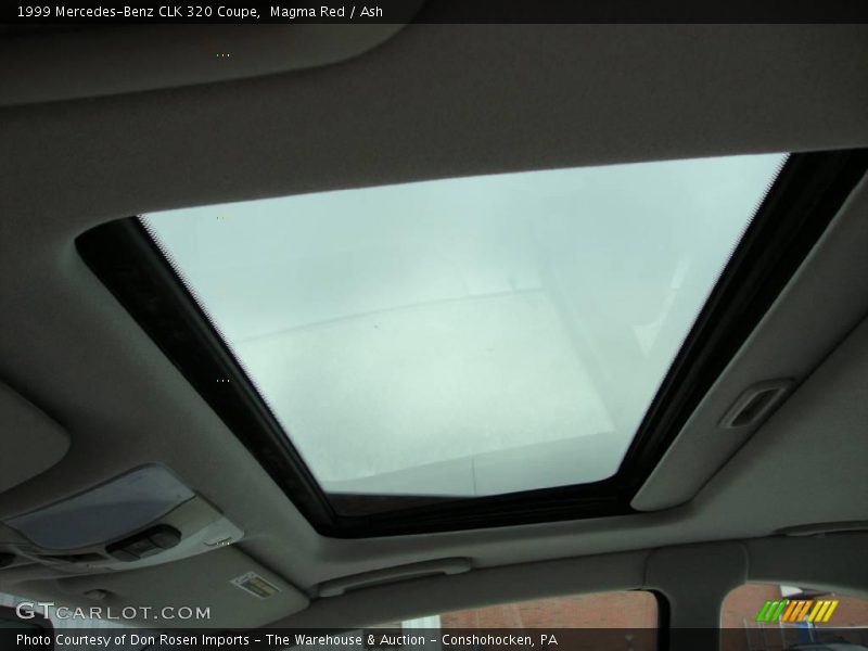 Magma Red / Ash 1999 Mercedes-Benz CLK 320 Coupe