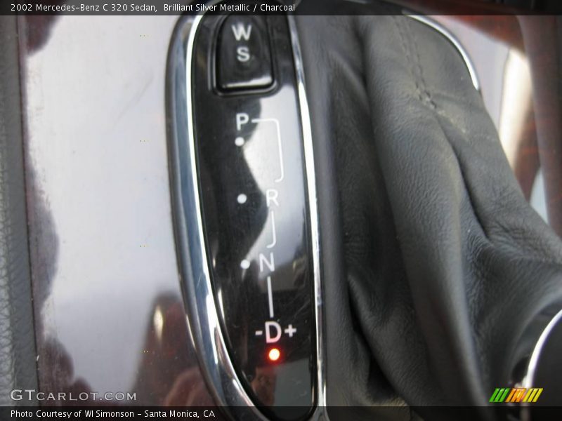 Brilliant Silver Metallic / Charcoal 2002 Mercedes-Benz C 320 Sedan