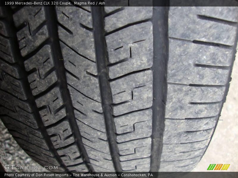 Magma Red / Ash 1999 Mercedes-Benz CLK 320 Coupe