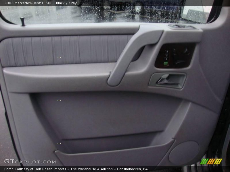 Black / Gray 2002 Mercedes-Benz G 500