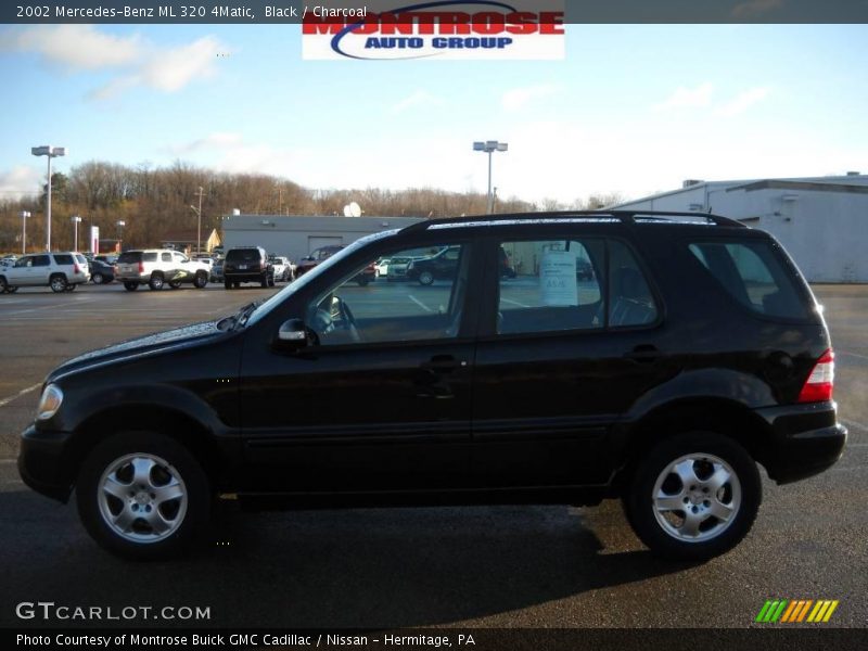 Black / Charcoal 2002 Mercedes-Benz ML 320 4Matic