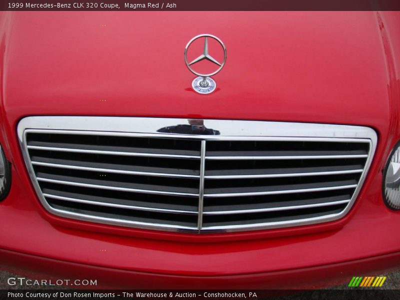 Magma Red / Ash 1999 Mercedes-Benz CLK 320 Coupe