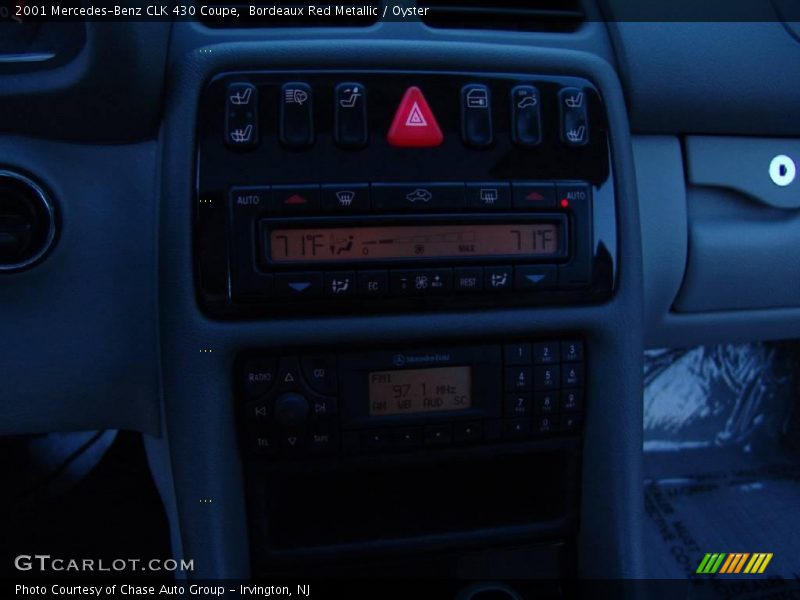 Bordeaux Red Metallic / Oyster 2001 Mercedes-Benz CLK 430 Coupe