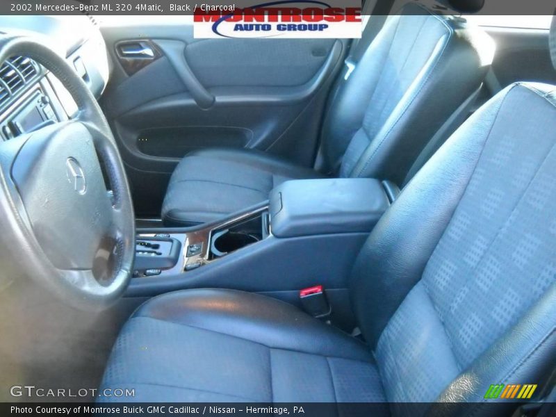 Black / Charcoal 2002 Mercedes-Benz ML 320 4Matic