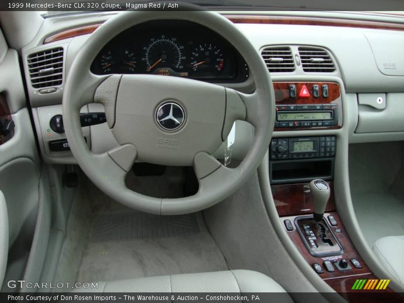 Magma Red / Ash 1999 Mercedes-Benz CLK 320 Coupe