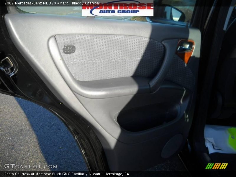 Black / Charcoal 2002 Mercedes-Benz ML 320 4Matic