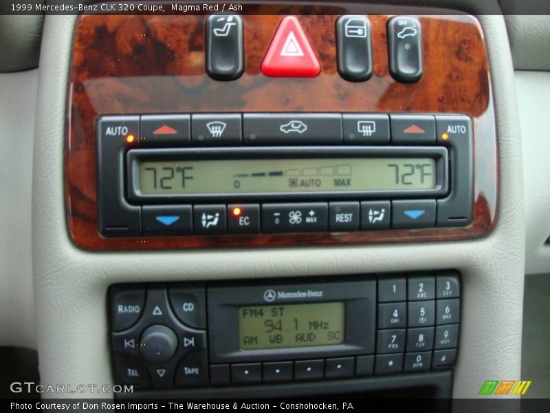 Magma Red / Ash 1999 Mercedes-Benz CLK 320 Coupe