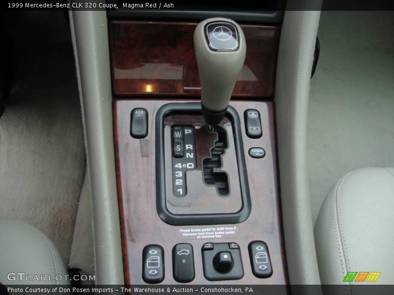 Magma Red / Ash 1999 Mercedes-Benz CLK 320 Coupe