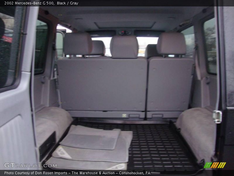Black / Gray 2002 Mercedes-Benz G 500