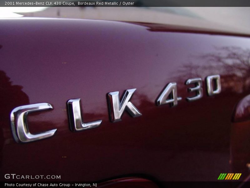 Bordeaux Red Metallic / Oyster 2001 Mercedes-Benz CLK 430 Coupe