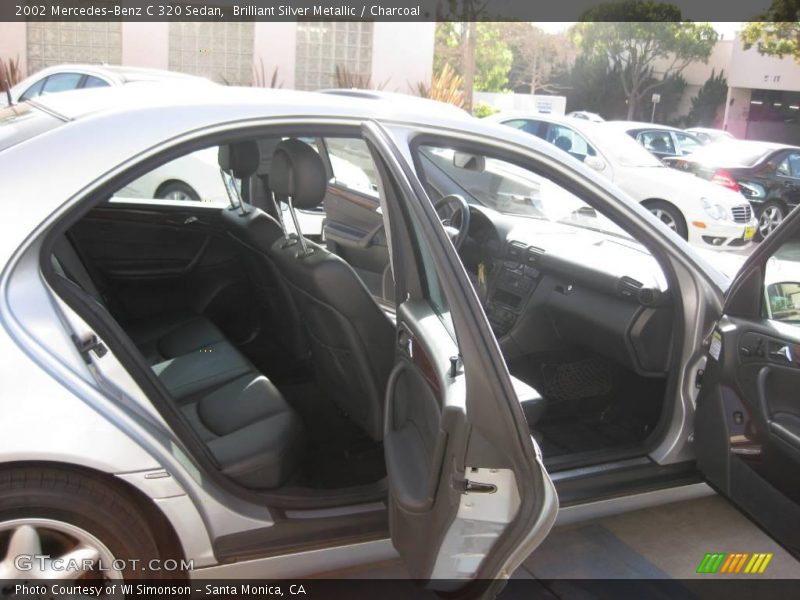Brilliant Silver Metallic / Charcoal 2002 Mercedes-Benz C 320 Sedan