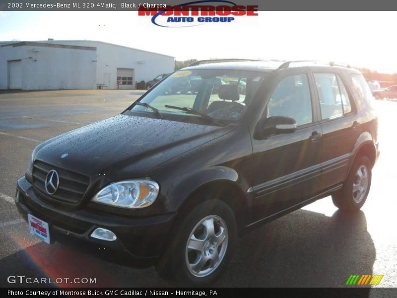 Black / Charcoal 2002 Mercedes-Benz ML 320 4Matic