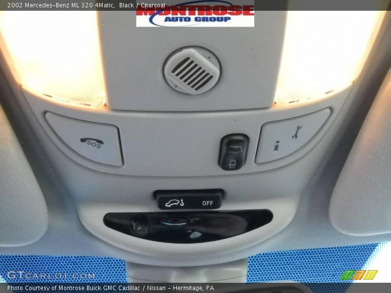 Black / Charcoal 2002 Mercedes-Benz ML 320 4Matic