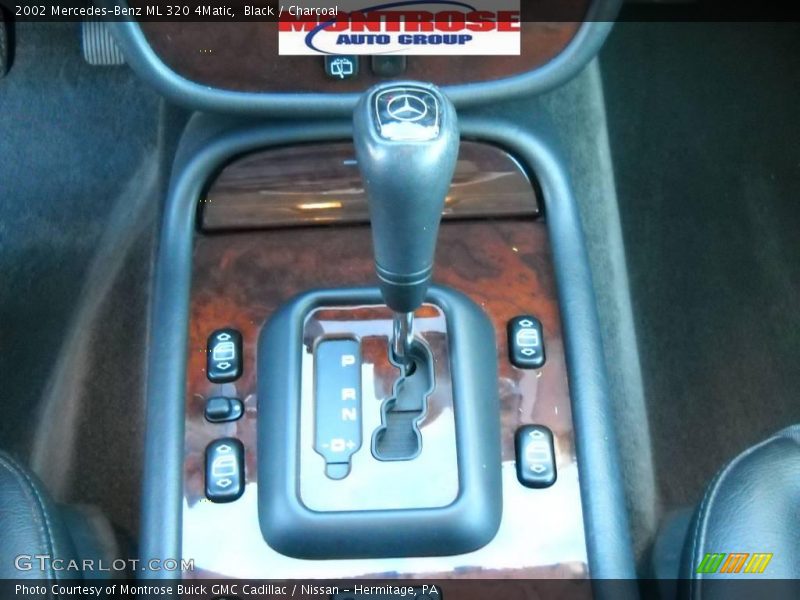 Black / Charcoal 2002 Mercedes-Benz ML 320 4Matic