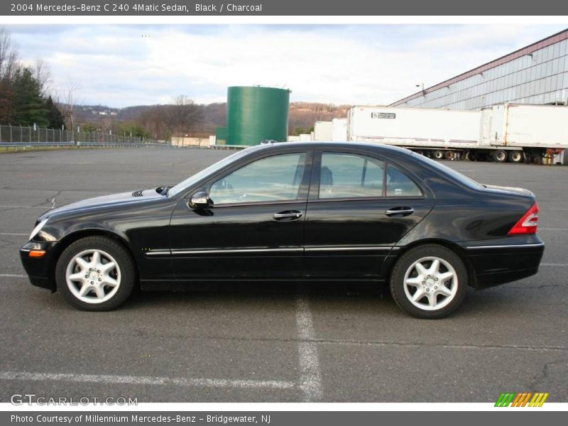 Black / Charcoal 2004 Mercedes-Benz C 240 4Matic Sedan