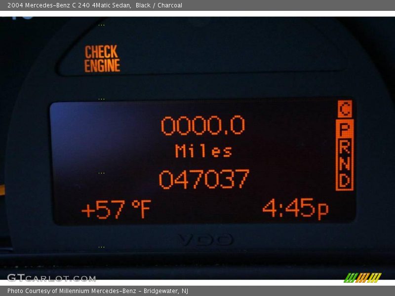Black / Charcoal 2004 Mercedes-Benz C 240 4Matic Sedan