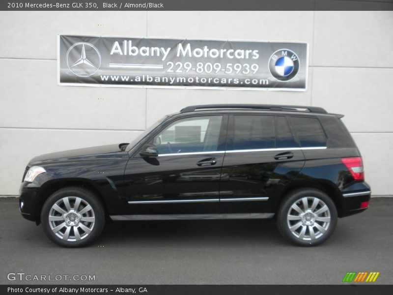 Black / Almond/Black 2010 Mercedes-Benz GLK 350
