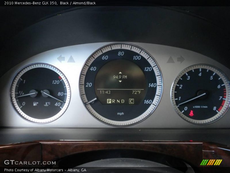 Black / Almond/Black 2010 Mercedes-Benz GLK 350