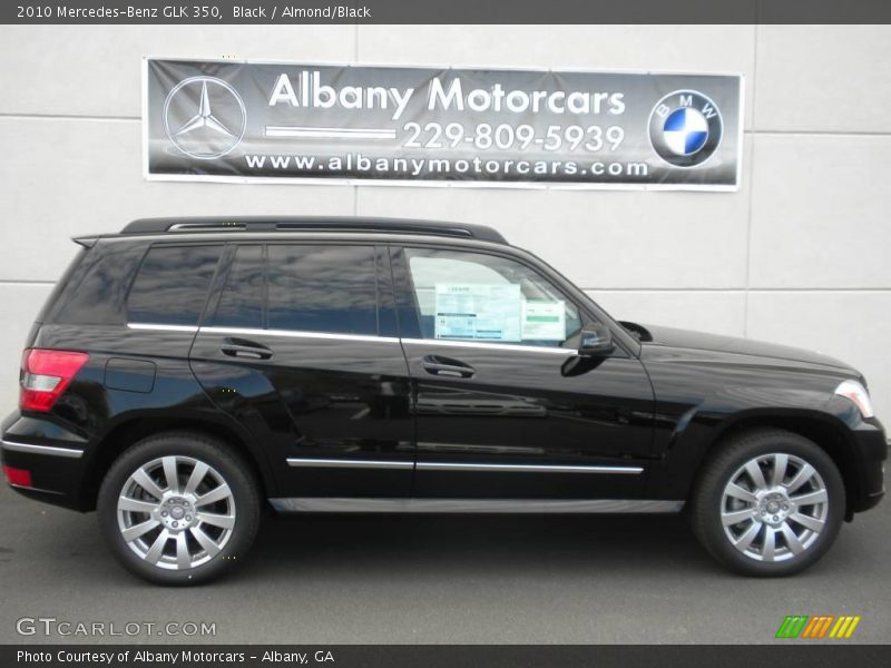 Black / Almond/Black 2010 Mercedes-Benz GLK 350
