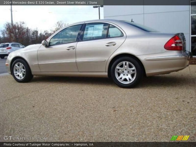 Desert Silver Metallic / Stone 2004 Mercedes-Benz E 320 Sedan