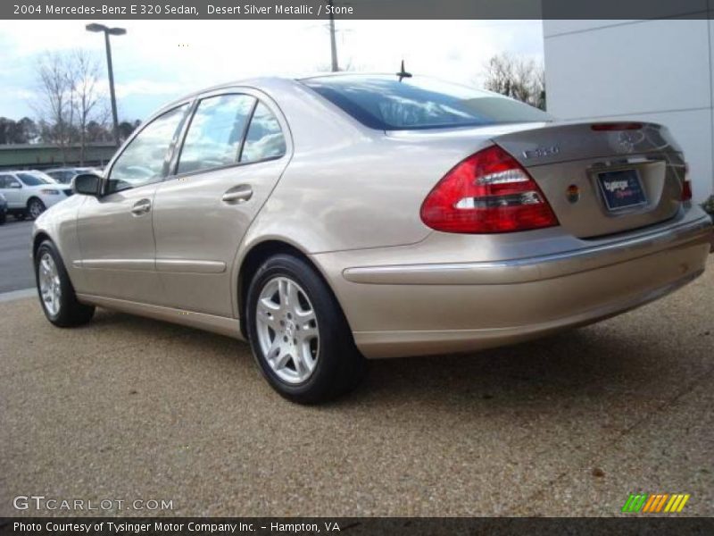 Desert Silver Metallic / Stone 2004 Mercedes-Benz E 320 Sedan
